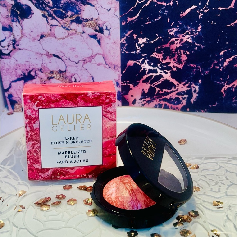 Laura Geller Baked Blush-n-Brighten Marbleized Blush - Pink